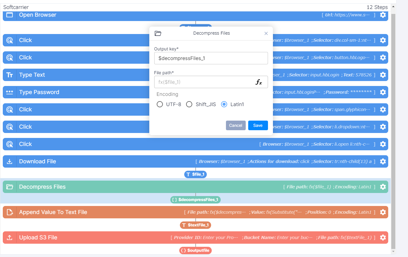 Adding headers to the file