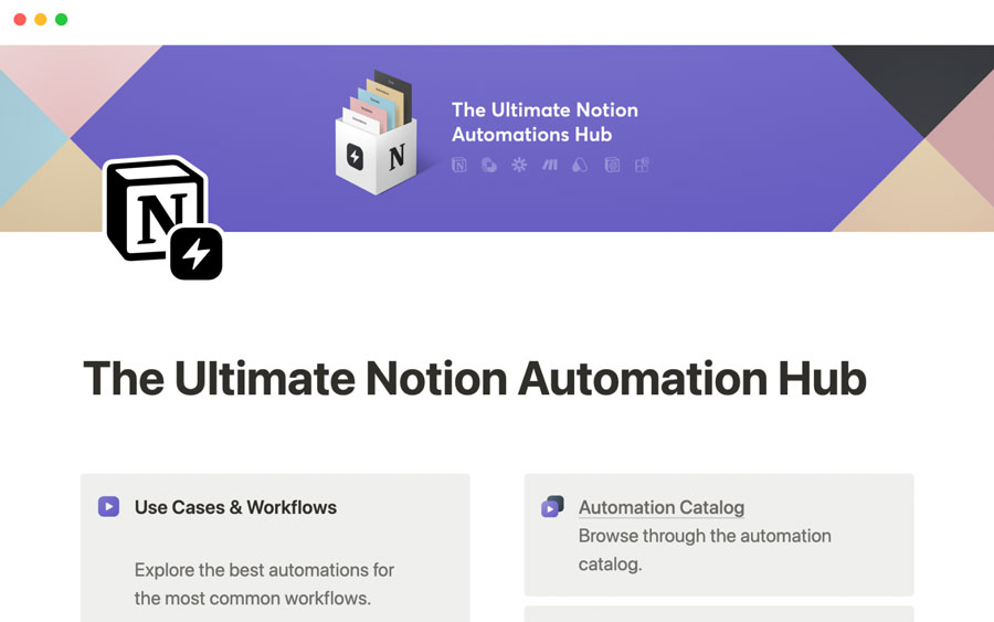 Notion Workflow Automation