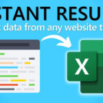 Scrape Website To Excel