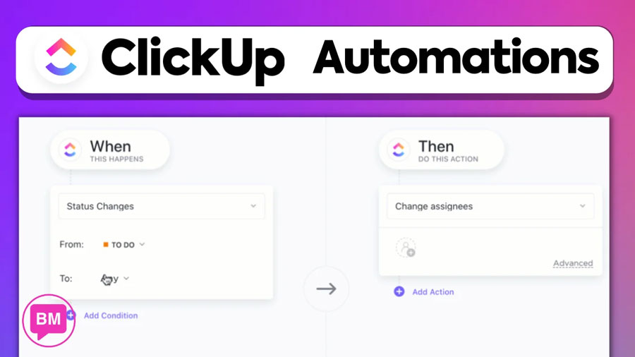 clickup workflow automation