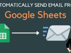 Automate Email From Google Sheets